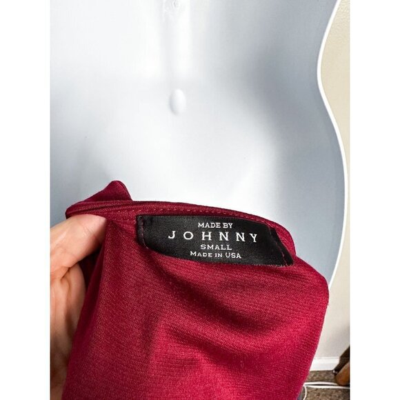 Made by Johnny Color Block Shift Dress Womens Business Casual Red Blue Small - Picture 5 of 6